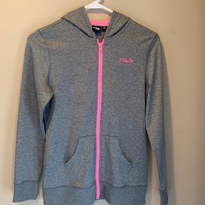 FILA sport hooded sweatshirt